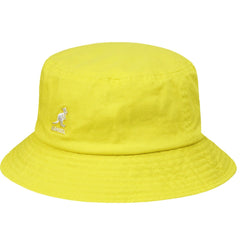 Kangol - Washed Bucket - Yellow-Accessoires-K4224HT