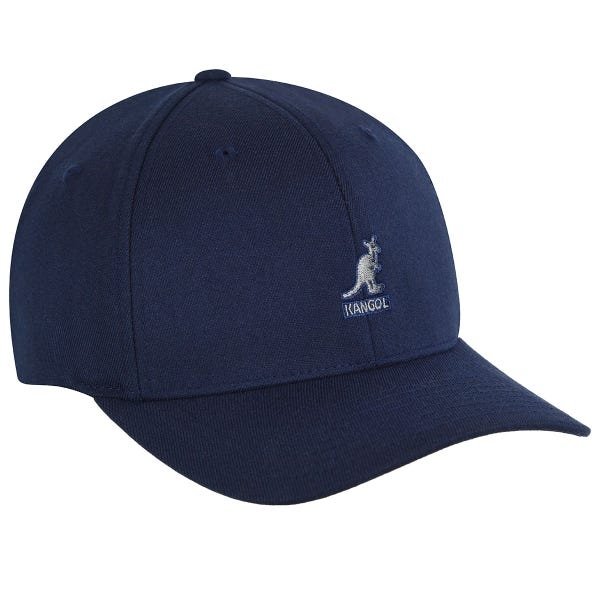 Kangol - Wool Flexfit Baseball - Navy-Accessoires-8650BC