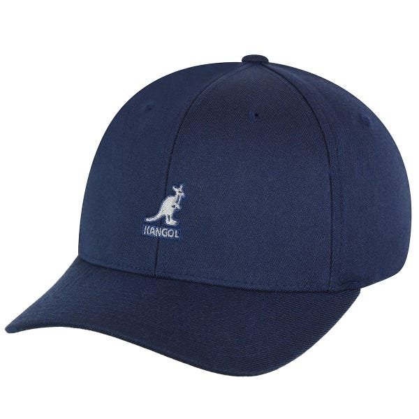 Kangol - Wool Flexfit Baseball - Navy-Accessoires-8650BC