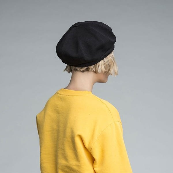 Kangol - Wool Jax Beret Black - UNISEXE-Accessoires-K3107ST