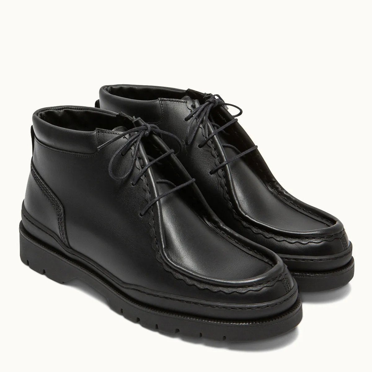 Kleman - Sapeur Cuir Noir-Chaussures-LL28102