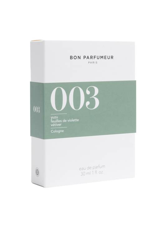 Bon Parfumeur - 003 - Yuzu, feuilles de violette, vetiver Cologne-Accessoires-941902