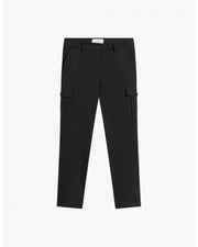 Les Deux - Como reg cargo suit pants - Black-Pantalons et Shorts-LDM501082