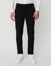 Les Deux - Como Suit Pants - Black-Pantalons et Shorts-LDM501001