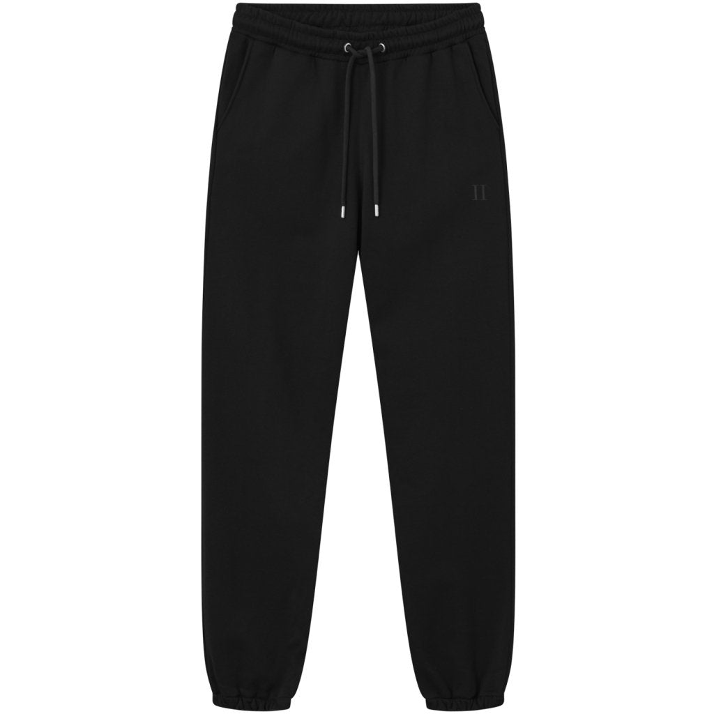 Les Deux - Mini Encore Sweatpants - Black-Pantalons et Shorts-LDM530024