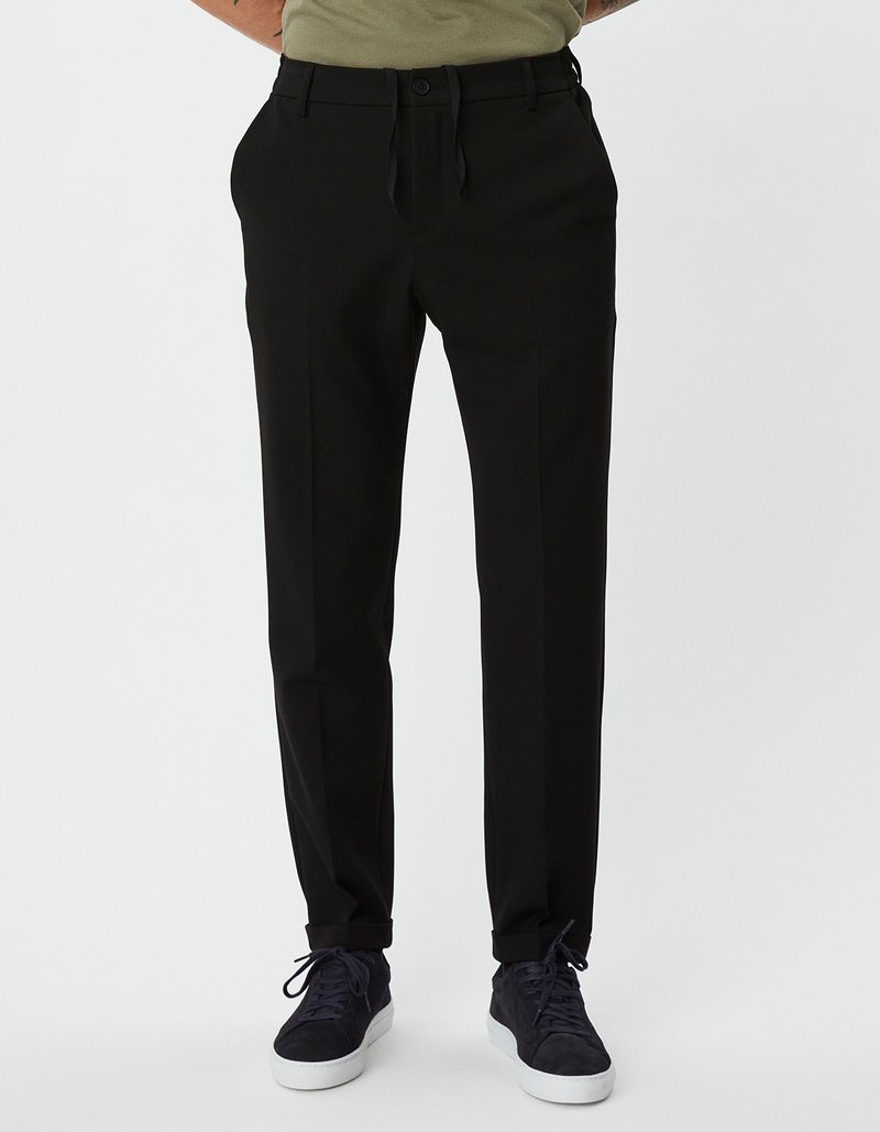 Les Deux - Pino Pants - Black-Pantalons et Shorts-LDM510031