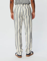Les Deux - Porter Stripe Pants - Ivory/India Ink-Pantalons et Shorts-LMD510079