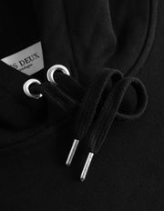 Les Deux - Crew Hoodie - Black-Pulls et Sweats-LDM202010