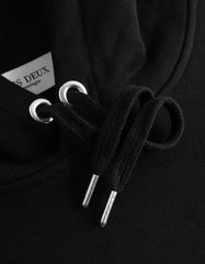 Les Deux - Crew Hoodie - Black-Pulls et Sweats-LDM202010