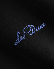 Les Deux - Crew Hoodie - Black-Pulls et Sweats-LDM202010