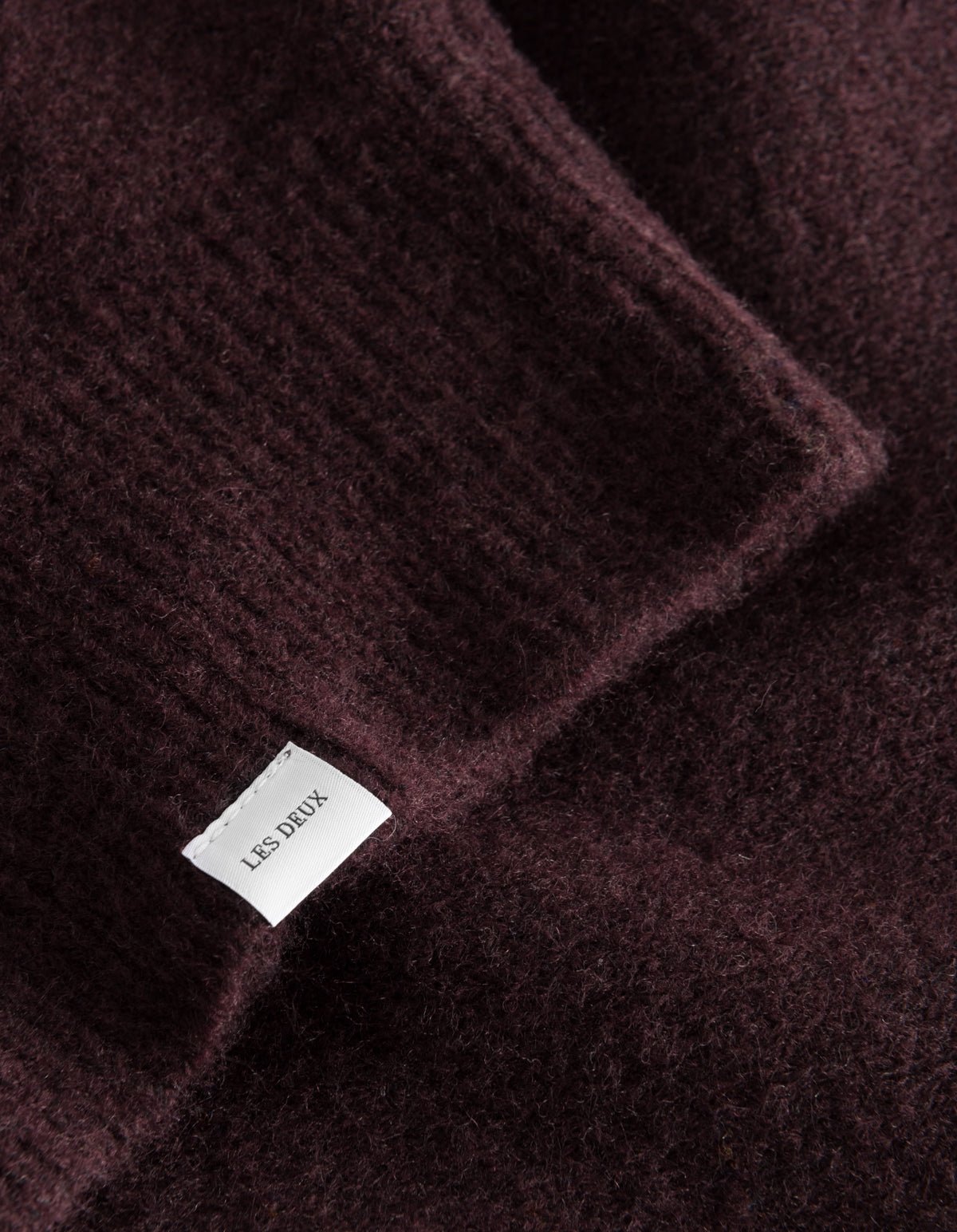 Les Deux - Encore Intarsia Recycled Knit - Sassafras/Ivory-Pulls et Sweats-LDM310033