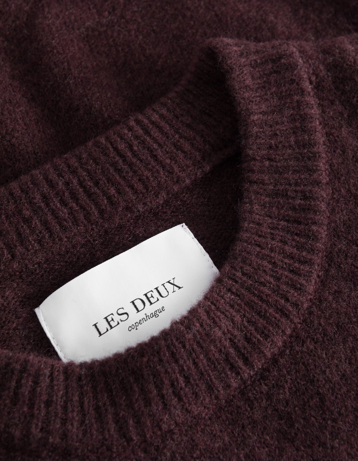 Les Deux - Encore Intarsia Recycled Knit - Sassafras/Ivory-Pulls et Sweats-LDM310033