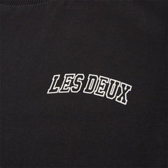 Les Deux - Blake T-Shirt - Black-T-shirt-LDM101113