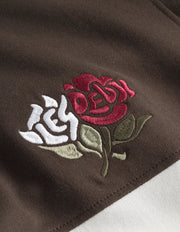 Les Deux - Felipe LS Rugby T-Shirt - Coffee Brown/Light Ivory-T-shirt-LDM110031