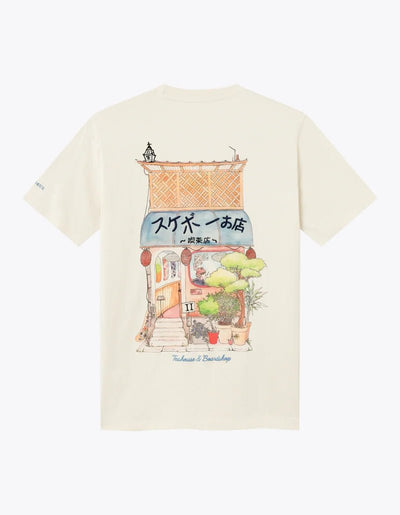 Les Deux - Hiroto T-Shirt - Ivory-T-shirt-LDM101151