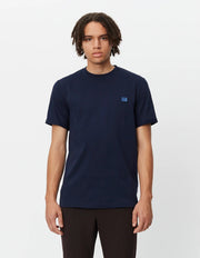 Les Deux - Piece T-Shirt - Dark Navy-T-shirt-LDM101123
