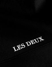 Les Deux - Ballier Track Jacket - Black-Vestes et Manteaux-LDM203012