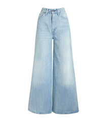 Levi's Made & Crafted - Full Flare Women's Jeans - Delft Blue Medium Wash-Pantalons et Shorts-