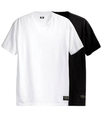 Levi’s - Crew Neck Relaxed Fit - Two Pack - Blanc et Noir-T-shirts-194520010