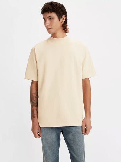Levi's Made & Crafted - Men's Mock Tee - Oatmeal-T-shirts-A21380003