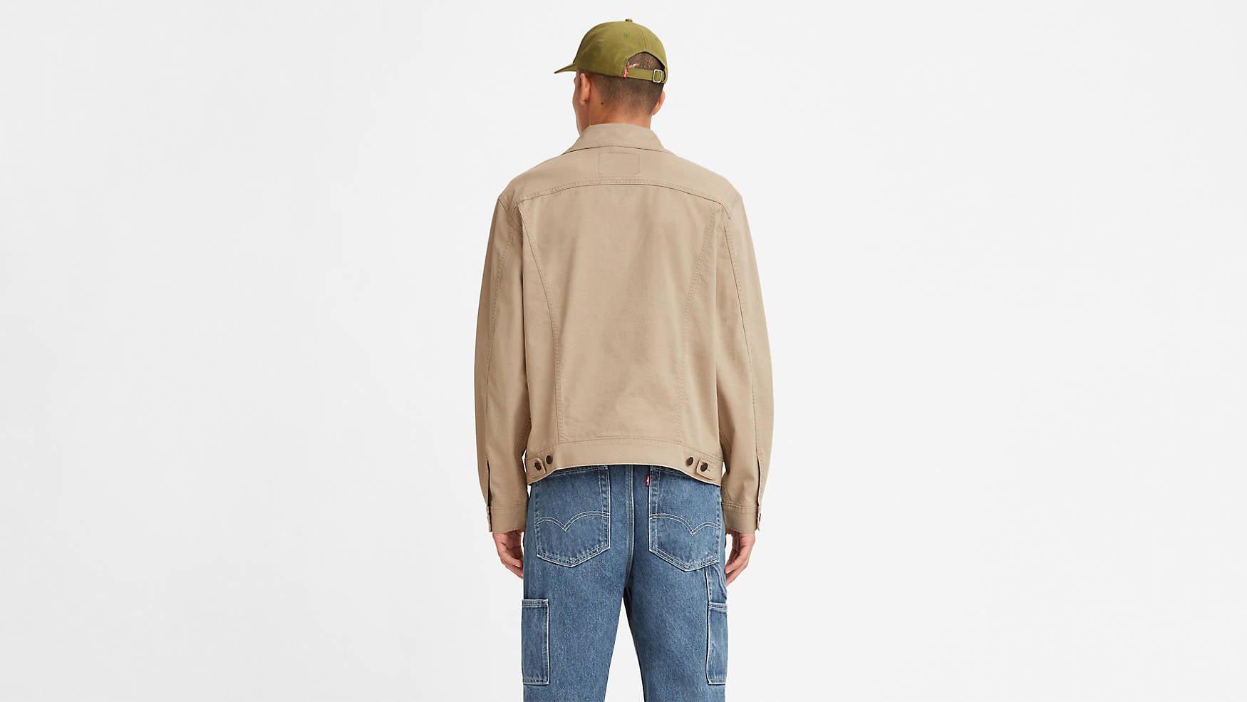 Levi's Strong - Vintage Fit Trucker Jacket - Haystack Neutral-Vestes et Manteaux-852480022