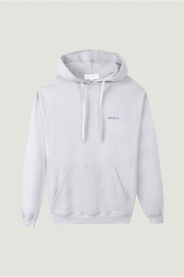 Maison Labiche unisexe - Hoodie Reaumur Amour Gots - Lilac-Pulls et Sweats-MMREAUMURAMOUR