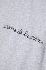 Maison Labiche Homme - T-shirt Poitou Creme de la Creme - Light Hearther Grey-T-shirts-