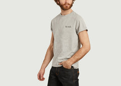 Maison Labiche Homme - T-shirt Poitou Love Dealer - Light Heather Grey-T-shirts-