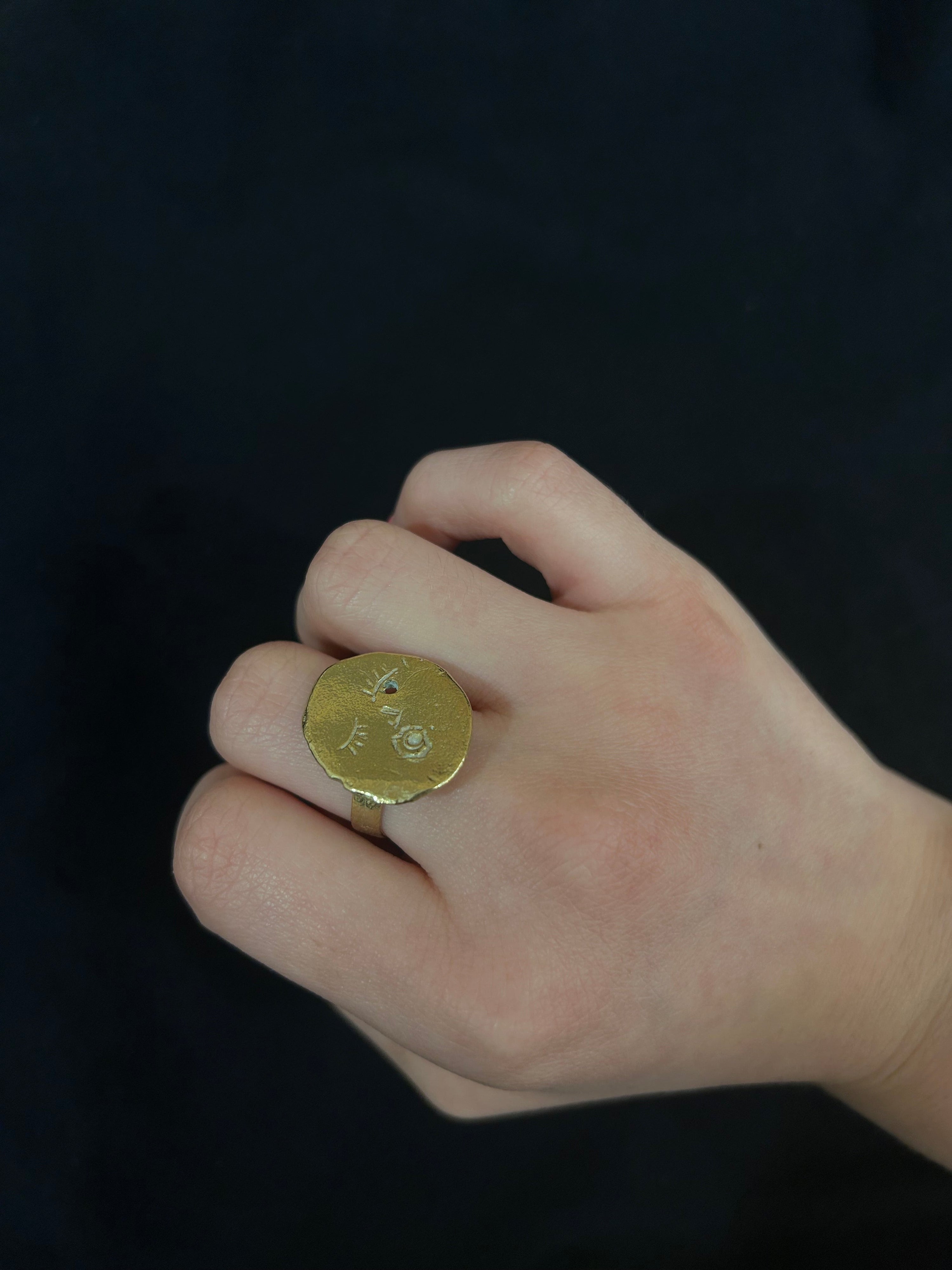 Maison Monik - Bague Jam-Accessoires-BAGJAMAMGOLDDJ