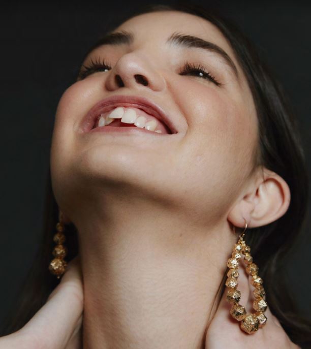 Maison Mönik - Boucle d'oreille pendante Roche-Accessoires-