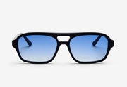 MessyWeekend - Burt Sunglasses - Black Gradient Blue-Accessoires-BUBKBL23