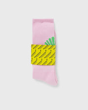 New Amsterdam - Chaussettes Logo Rose-Accessoires-2302106005