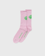New Amsterdam - Chaussettes Logo Rose-Accessoires-2302106005