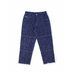 New Amsterdam - Spray Denim Trousers - Blue-Pantalons et Shorts-2302029002