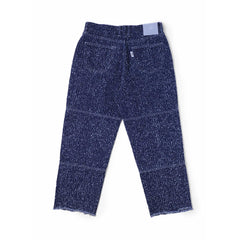 New Amsterdam - Spray Denim Trousers - Blue-Pantalons et Shorts-2302029002
