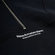 New Amsterdam - Sea Half Zip - Black-Pulls et Sweats-2302084001