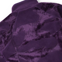 New Amsterdam - Veste Zippée Intégrale Motif Vache - Violet-Pulls et Sweats-2302006001