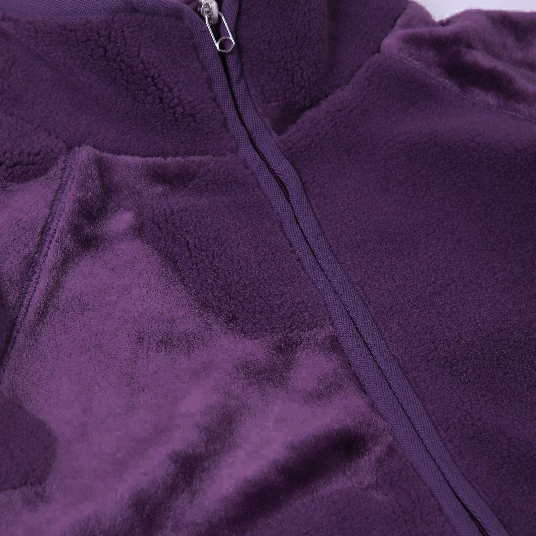 New Amsterdam - Veste Zippée Intégrale Motif Vache - Violet-Pulls et Sweats-2302006001