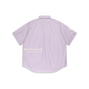 New Amsterdam - BEACH SHIRT SHORT SLEEVE - LILAC / STRIPE-T-shirts-2301031003
