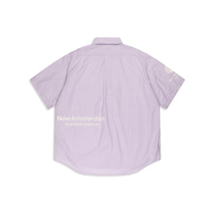 New Amsterdam - BEACH SHIRT SHORT SLEEVE - LILAC / STRIPE-T-shirts-2301031003