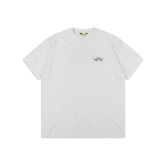 New Amsterdam - DISTEL TEE - WHITE / LILAC-T-shirts-23010610002