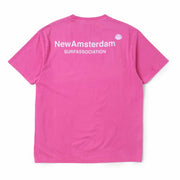 New Amsterdam - Logo Tee - Pink-T-shirts-