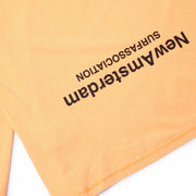 New Amsterdam - Longsleeve Logo Lourd - Orange et Noir-T-shirts-2302085002