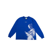 New Amsterdam x Ruks Museum - LETTER LONGSLEEVE - BLUE-T-shirts-2303009001