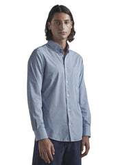 NN07 - Manza Slim Shirt 5710 Blue Stripes-Chemises-2135710389