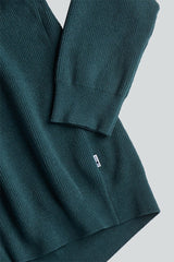 NN07 - Danny Mock Neck Sweater 6429 Dark Green-Pulls et Sweats-2186429603