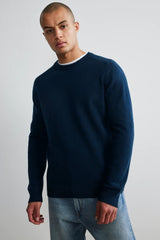 NN07 - Edward 6333 Regular Wool Sweater - Ocean-Pulls et Sweats-1966333642