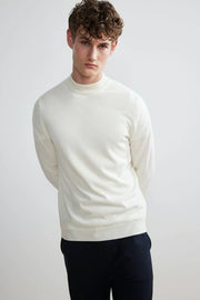 NN07 - Martin 6328 Regular Merino Wool - Off White-Pulls et Sweats-2176328616