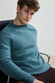 NN07 - Nathan 6212 Regular Wool Sweater - Mallard Green-Pulls et Sweats-2176212646