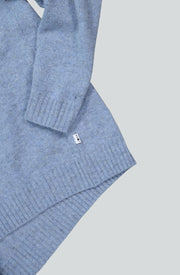NN07 - Nathan Wool Sweater 6212 - Light Blue Melange-Pulls et Sweats-2276212646